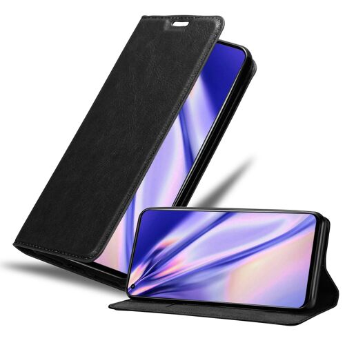 Coque pour Realme GT Master en NOIR NUIT Housse de protection Étui avec fermeture magnétique, fonction de support et compartiment pour carte