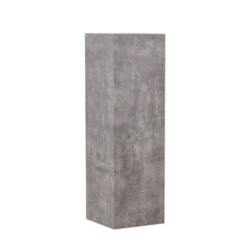 Table d'appoint en bois design gris foncé