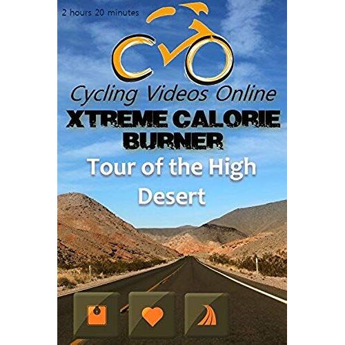 Xtreme Calorie Burner! Tour Of The High Desert, Nevada. Indoor Cycling Training / Spinning Fitness And Workout Videos