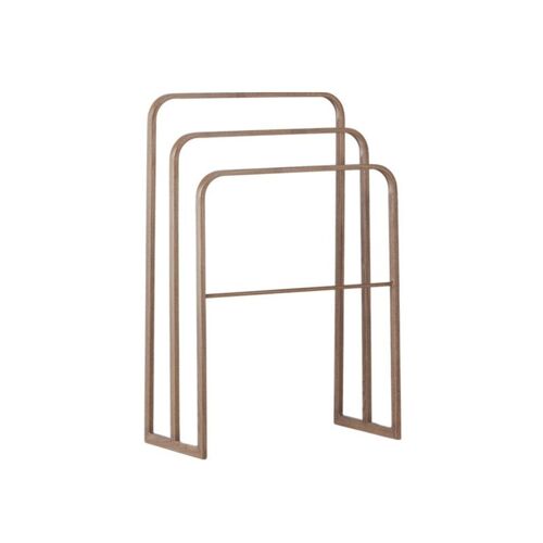 Portant en bois moderne marron