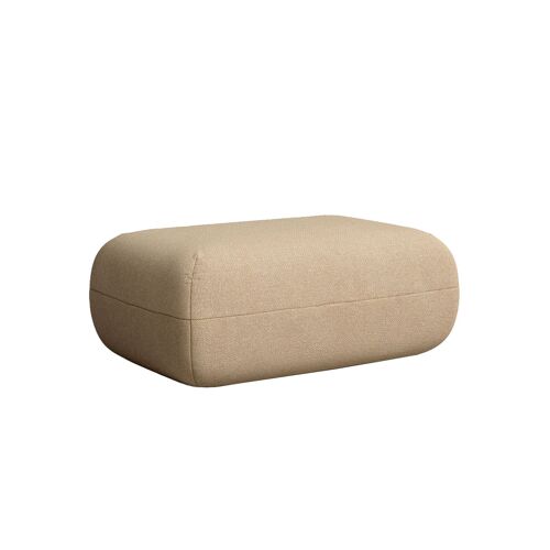 Pouf Repose-Pieds Marron Clair 60 X 98 Cm