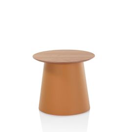 Table Basse En Polypropylène Moutarde Et Mdf