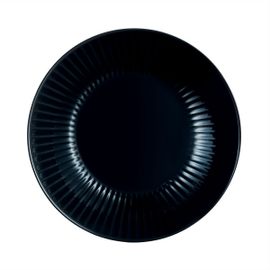 Assiette Creuse Noire 20 Cm