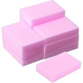 KAL-Pack D'Éponges Magiques De 30 Pour Enlever Les Traces De Produits Chimiques, Nettoyage De Précision, Nettoyage De La Maison, Des Taches Peuvent Être Coupés À La Taille. Couleur Rose