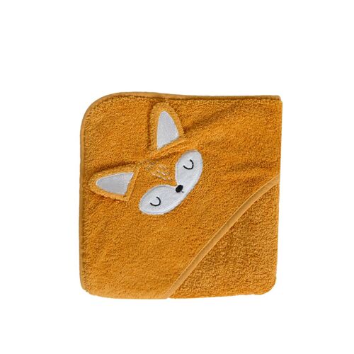 Cape De Bain Bébé Caramel 75x75 Cm