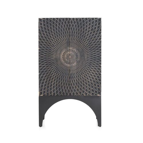 Buffet Haut En Bois De Jamelonier Noir
