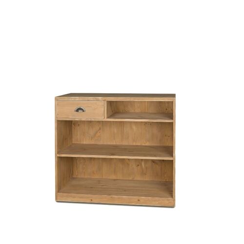 Comptoir De Magasin Avec Tablette Bois Massif