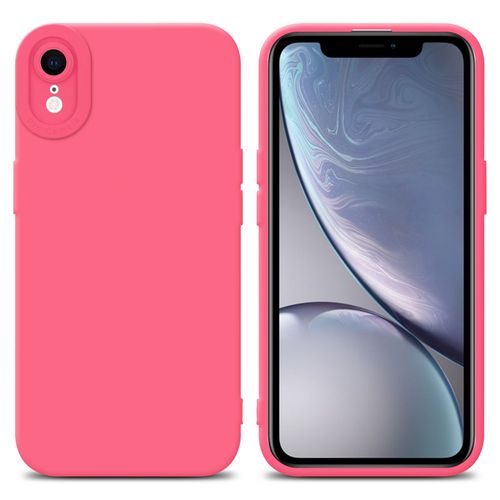 Cadorabo Housse Compatible Avec Apple Iphone Xr En Fluid Rouge - Étui De Protection En Silicone Tpu Flexible