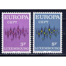 Luxembourg Europa Cept 1972 Neufs** Luxe