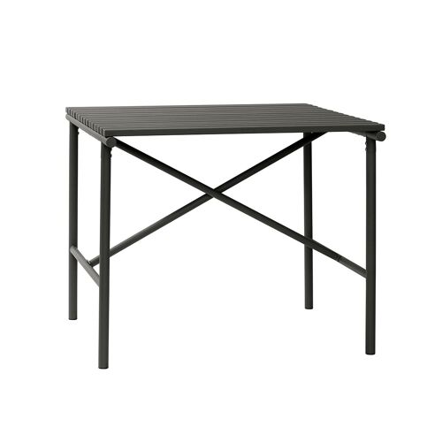 Table En Acier Inoxydable Noir