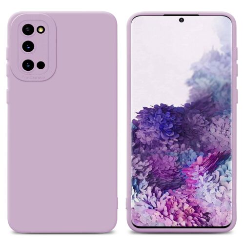 Cadorabo Housse compatible avec Samsung Galaxy S20 en FLUID CRÈME - Étui de protection en silicone TPU flexible