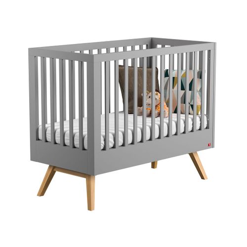 Lit Bébé 60x120 Gris