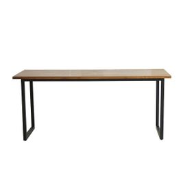 Bois Dessus Bois Dessous - Indus Table En Teck Massif Et Métal 8 Pers. - Marron