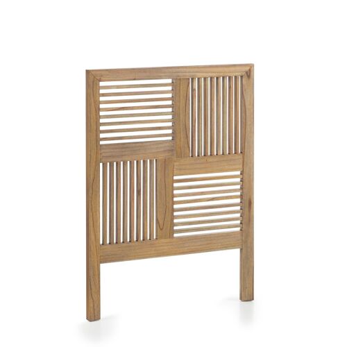 Tête de lit en bois marron L 100 cm