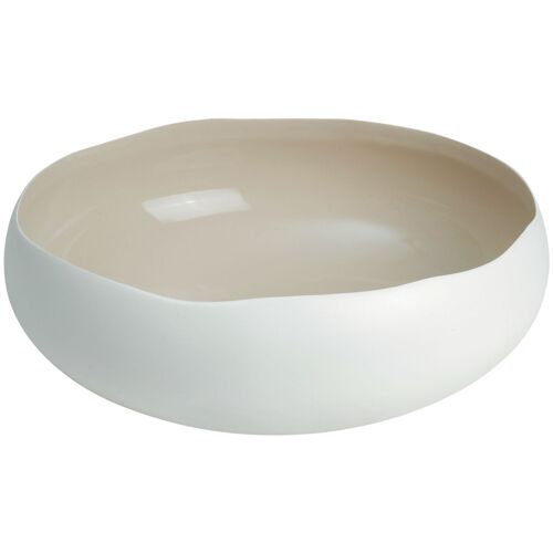Coupe En Grès De Table Beige 34 Cm