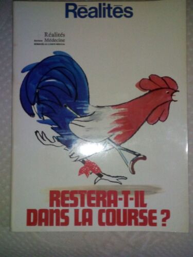 Realites, N°272 Du 01 Septembre 1968 - Restera-T-Il Dans La Course