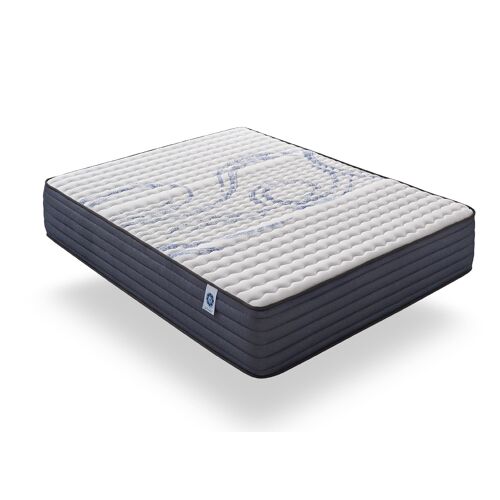 Matelas 120x190 cm - Épais 30 cm - Blue Latex, Mousse HR