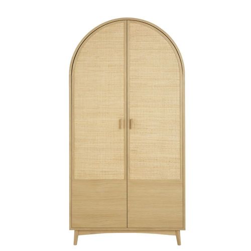Dressing 2 Portes Cannage En Rotin