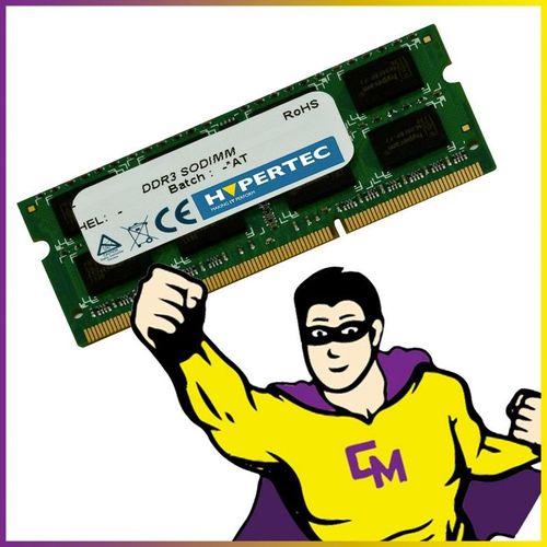 8Go RAM DDR3 Hypertech B4U40AA-HY PC3-12800 1600Mhz SODIMM 1.35V PC Portable