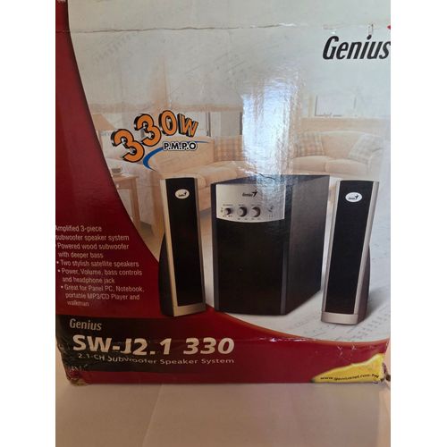 Genius SW-J2.1 330 - 2.1-CH Subwoofer Speaker System