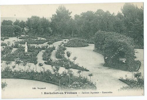 Carte Postale Rochefort En Yvelines (Yvelines 78730) Jardins Japonais Roderaies Edition Vergnaud