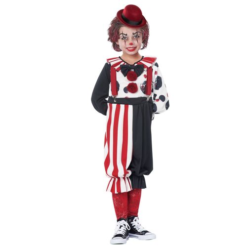 Déguisement Clown Enfant - Taille: M 3 - 4 Ans (101cm)