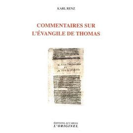 Commentaires Sur L'évangile De Thomas