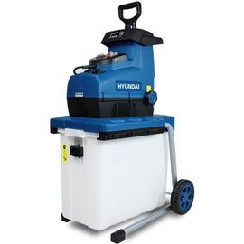 Hyundai - Broyeur à végétaux électrique silencieux 2800 W - 60 L - HBVES2800