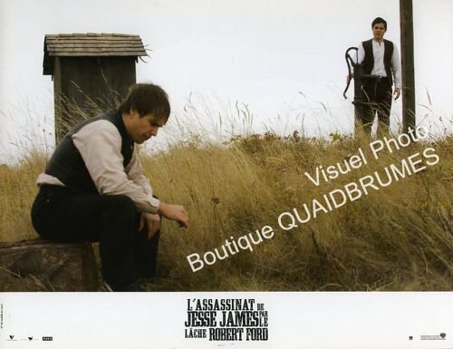 L'assassinat De Jesse James Par Le Lâche Robert Ford: Photo D'exploitation Cinématographique - Format 21x27,5 Cm - De Andrew Dominik Avec Brad Pitt, Casey Affleck, Sam Shepard, Zooey Deschanel - 2007