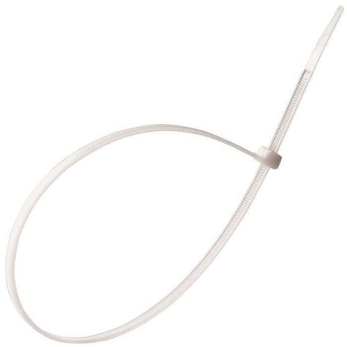 Collier 280x3.6mm blanc 100 sc