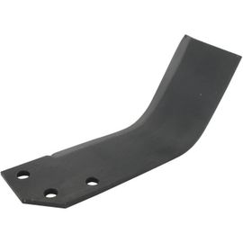 Couteau de fraise gauche pour fraise arrière adaptable sur AGRIA 6039 modèle Quickly 6000 et Lunga - L: 205mm