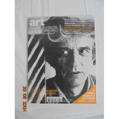 Art Press (Sept - Oct 2020) N° Double 480 - 481