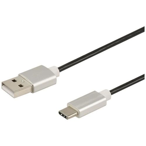 ERARD - Cordon usb type c m / usb m 3A 1m prises alu