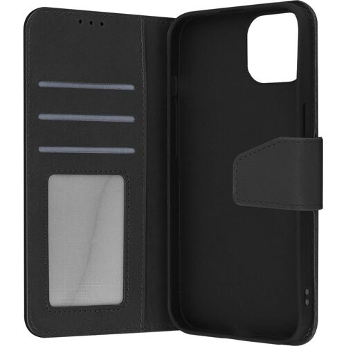 Etui AVIZAR iPhone 14 Pro Max Cuir Premium Noir
