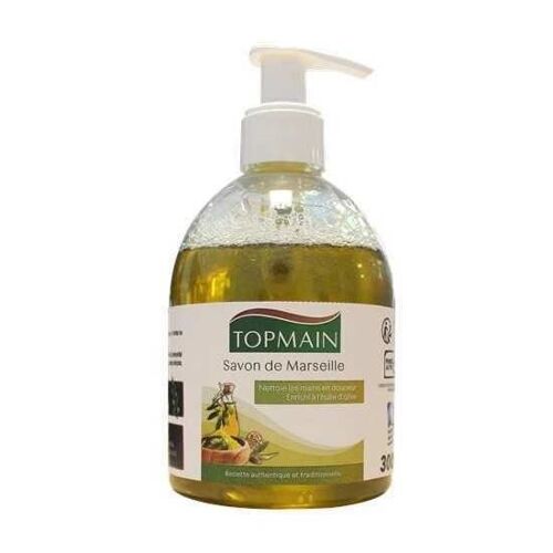 Savon Main De Marseille À L'huile D'olive 300ml Topmain 