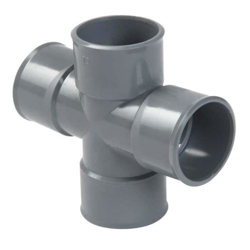 CROIX PVC 87° FEMELLE/FEMELLE DIAMETRE 100MM - NICOLL