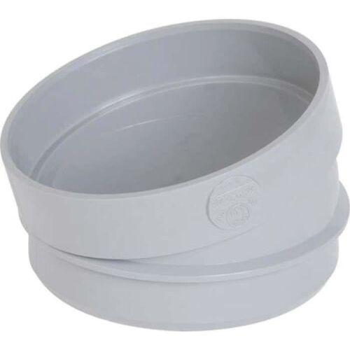 SECTEUR COUDE 15° MALE/FEMELLE DIAMETRE 100MM - NICOLL