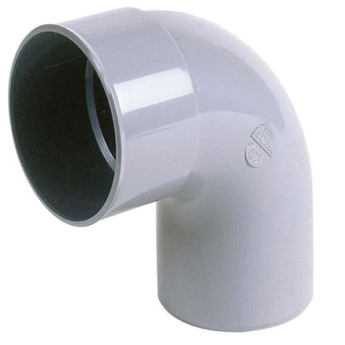 COUDE PVC 87° MALE/FEMELLE DIAMETRE 80MM - NICOLL