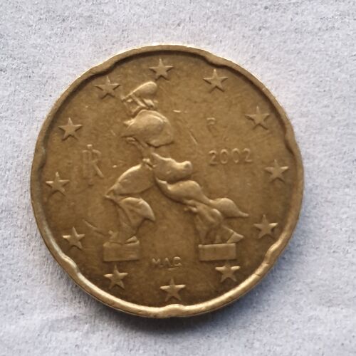20 Centimes Italie Annee 2002