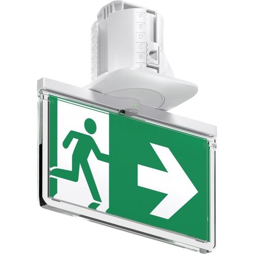 Commande éclairage BrioSpot R Encastré /BAES - Autotestable SATI - Blanc 100110K Kaufel