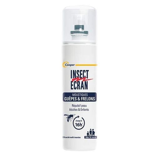 Insect Ecran Anti-Moustiques Guêpes et Frelons Spray Répulsif 100ml