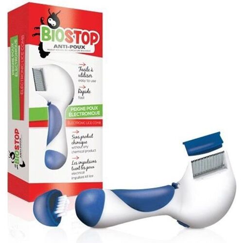 Biostop Anti-Poux Peigne Poux Electronique 