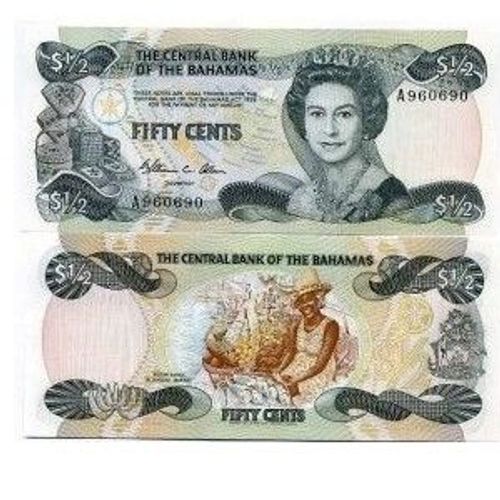 Billet Bahamas 1/2 Cents