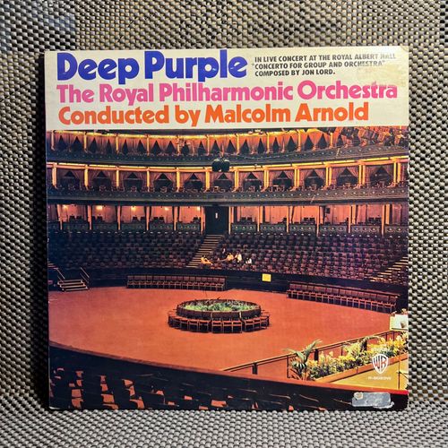 Deep Purple - Concerto For Group And Orchestra [Vinyl Lp - Japan Press - 1971 - Ex To Nm / Vg+ To Ex] Heavy Rock