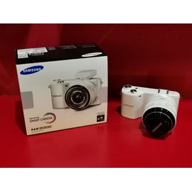 SAMSUNG NX2000 hybride 20.3 mpix blanc