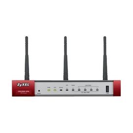 Zyxel USG20W-VPN-EU0101F routeur sans fil Gigabit Ethernet Bi-bande (2,4 GHz / 5 GHz) Gris, Rouge