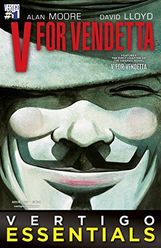 Vertigo Essentials : V For Vendetta ( 40 Pages V.O. 2013 ) ** Alan Moore ** Back-Cover Ryan Sook