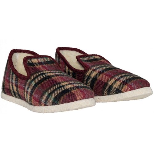 Charentaises Unisexe Made In France K845 Rouge Bordeaux