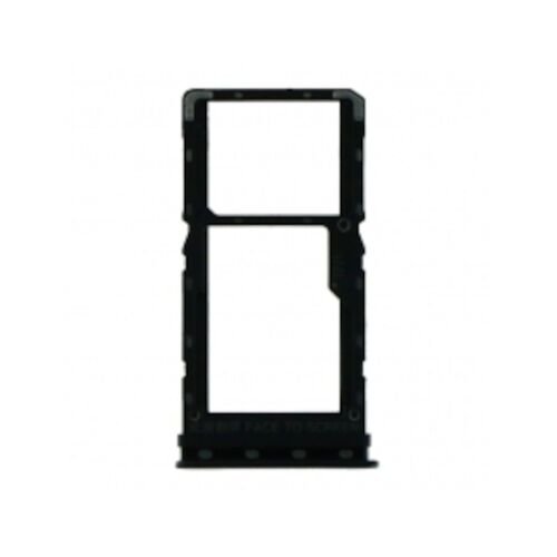 Tiroir Carte Sim Pour Xiaomi Mi A3 Double Sim Noir