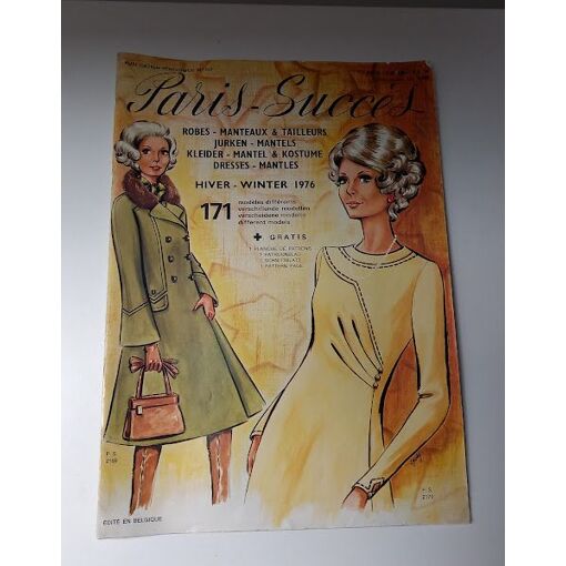Patron De Couture Vintage ECHO DE LA MODE - Robe Chemise Années 60 - Taille 44 - Ancien Et Scellé